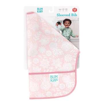 Bumkins Sleeved Bib - Essential Feeding Accessory for Babies