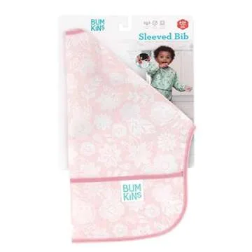 Bumkins Sleeved Bib - Essential Feeding Accessory for Babies