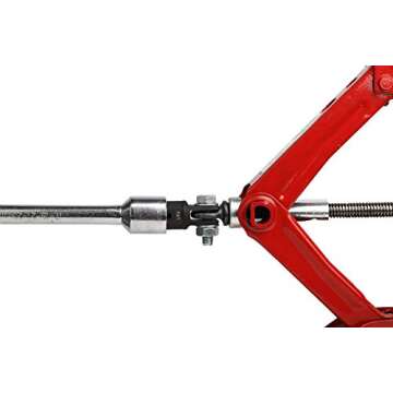 Dr.Roc Scissor Jack Adapter for 1/2 Inch Drive Impact Wrench or 13/16 Inch Lug Wrench or Power Drills, Scissor Jack Drill Adapter for Impact Drills Socket Automotive Jack RV Trailer Leveling Jack