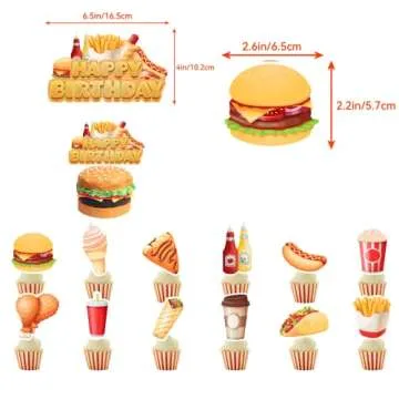 Fast Food Party Decorations for Fun Celebrations