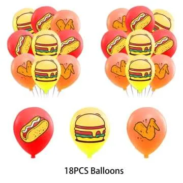 Fast Food Party Decorations for Fun Celebrations
