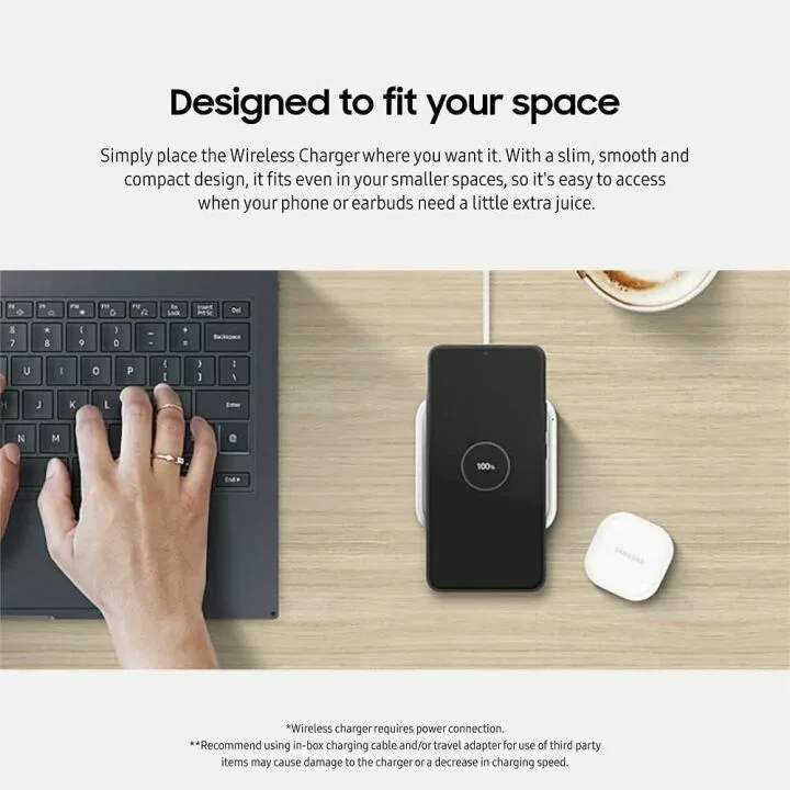 Samsung 15W Wireless Charger for Galaxy Phones