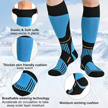 COOPLUS Ski Socks: Comfort for All Winter Sports