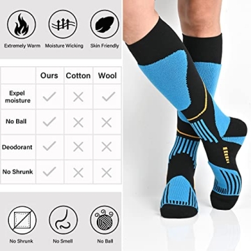 COOPLUS Ski Socks: Comfort for All Winter Sports