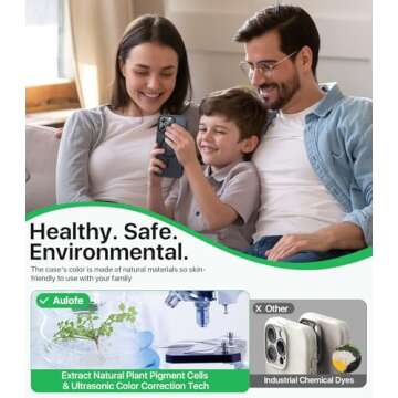 Aulofe Strong Magnetic for iPhone 15 Pro Case, [Compatible with MagSafe] [Military-Grade Drop Tested...