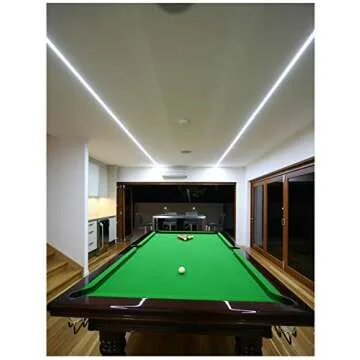 Triangle Bulbs T93007 - Waterproof Flexible LED Strip Light, 300 LED's, 3528 SMD, Pure White, 16.4 feet / 5M