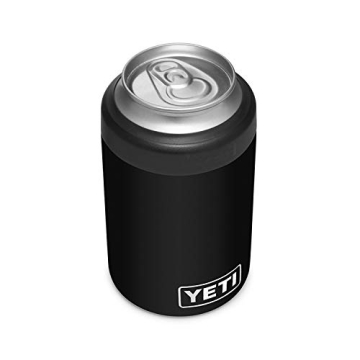 YETI Black Rambler Colster Can Insulator - Ultimate Beverage Companion
