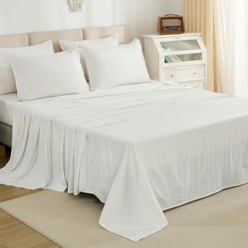 Luxury Litanika King Size Ivory Comforter Set 7 Piece