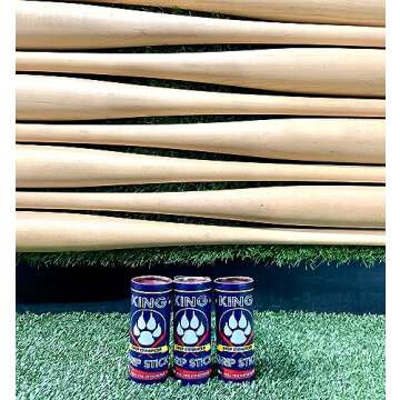 King Grip Stick 5.29 oz. Pine Tar Bat Grip Stick - Professional Grip Enhancer