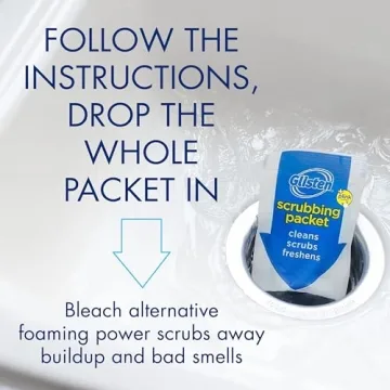 Glisten Garbage Disposer Cleaner with Lemon Scent for Odor Removal