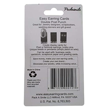 Double Post Punch for Perfect Earring Cards