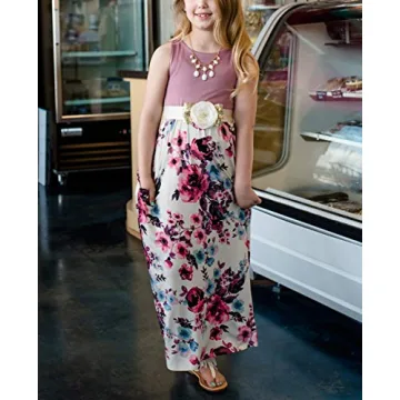 Matching Mommy and Me Floral Maxi Dresses for Summer