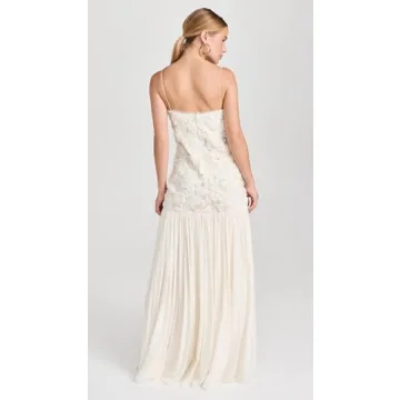 ALEXIS Women's Natalina Dress in Ivory and White