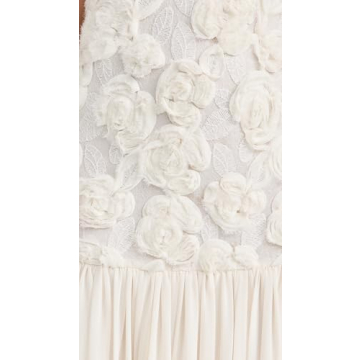 ALEXIS Women's Natalina Dress in Ivory and White