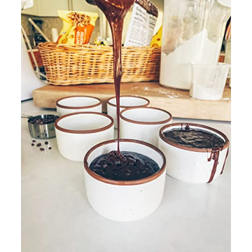 Mora Ceramic Ramekins 8oz Set for Baking and Serving