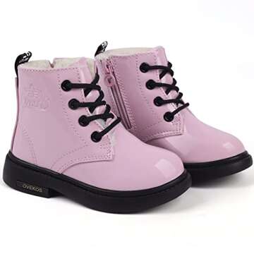 Stylish WYSBAOSHU Kids Waterproof Boots for All Weather