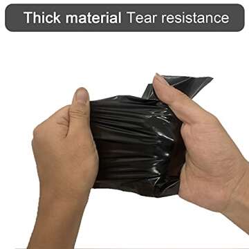 300PCS Tattoo Wash Bottle Bags,6inX9in Disposable Squeeze Bottle Bags,Tattoo Supplies Accessories,Tattoo Bottle Bags for Tattoo Bottles Tattoo Supplies Tattoo Kits (Black)