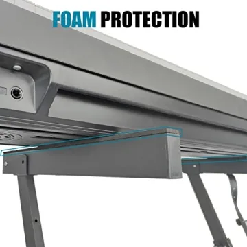 GLEAM Adjustable Heavy Duty Keyboard Stand with Wheels