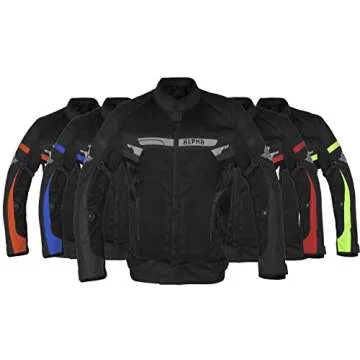 Alpha Summer Motorcycle Jacket for Stylish Riders