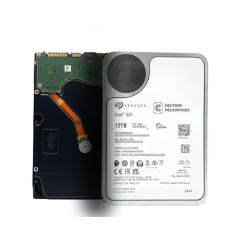 Seagate Exos X24 12TB Internal Hard Drive for Efficient Storage