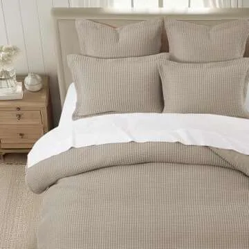 Chic Levtex Home Mills Waffle Duvet Cover Set - Comfort & Style