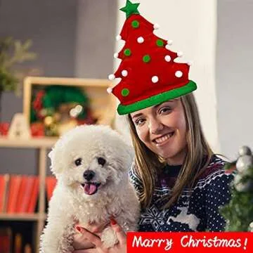 Funny TURNMEON Christmas Tree Hats for All Ages