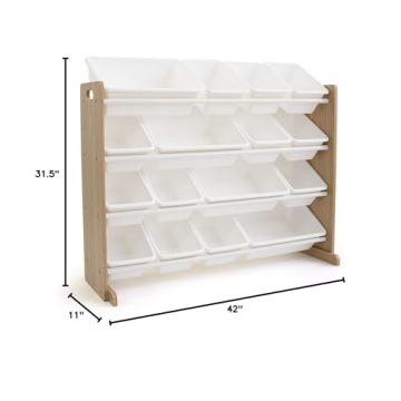 Humble Crew Extra-Large Toy Organizer with 16 Storage Bins