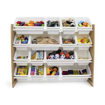 Humble Crew Extra-Large Toy Organizer with 16 Storage Bins