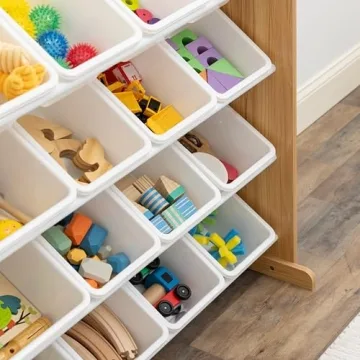 Humble Crew Extra-Large Toy Organizer with 16 Storage Bins