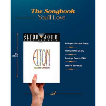 Elton John Easy Piano Songbook for Beginners and Intermediates