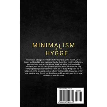 MINIMALISM & HYGGE: How to Declutter Your Life & The Danish Art of a Happy and Cozy Life