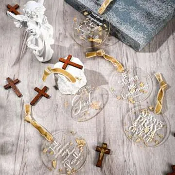 Thyle 30 Sets Christian Ornaments for Holidays and Gifts