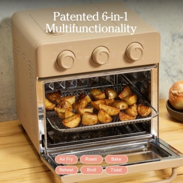 6-in-1 Air Fryer Toaster Oven with Steam by Our Place
