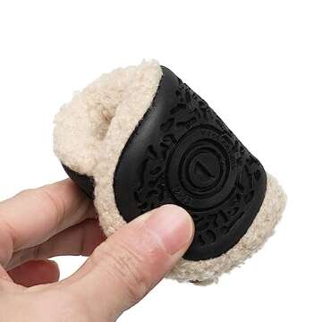 Cozy Kids Slippers with Non-Slip Rubber Sole for Indoor