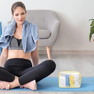 PACKISM Clear Toiletry Bag Set for Travel Organization