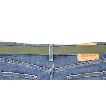Versatile Canvas Web Belt Military Style for Everyone 56 Inches