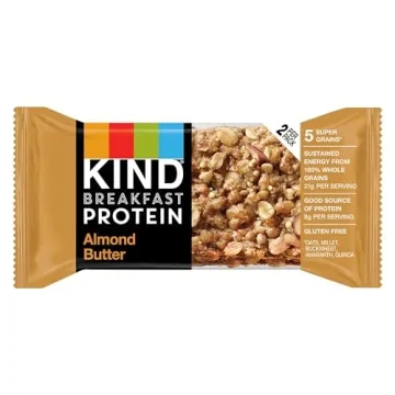 KIND Almond Butter Breakfast Snack Bars - 8g Protein