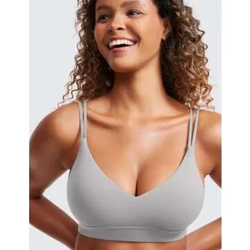 Butterluxe V Neck Sports Bra - Soft Comfortable Fit