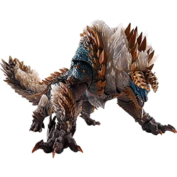 TAMASHII NATIONS - Monster Hunter World Iceborne - Zinogre, Bandai Spirits S.H.MonsterArts Action Fi...