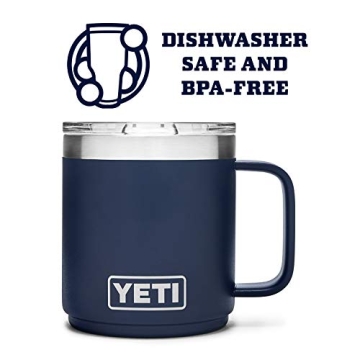 10 oz YETI Rambler Stackable Mug - Navy