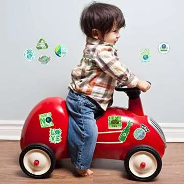 100PCS Environmental Protection Stickers for Eco Lovers