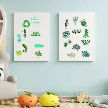 100PCS Environmental Protection Stickers for Eco Lovers