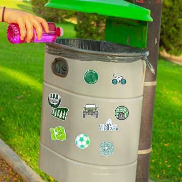 100PCS Environmental Protection Stickers for Eco Lovers