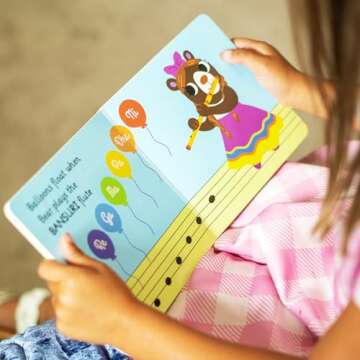 Interactive Baby Sangeet Indian Music Book for Toddlers
