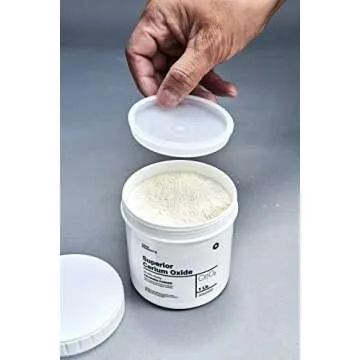 Premium Cerium Oxide- Optical Grade Compound 1lb for Scuff, Marks and scratchs in Glass and Mirrors