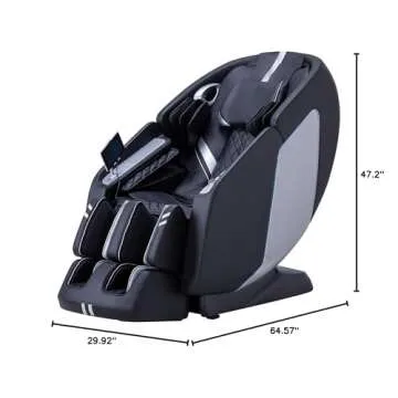 MassaMAX 2025 4D Massage Chair: Ultimate Relaxation with Zero Gravity Feature