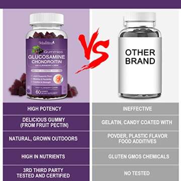 Mulittea Glucosamine Chondroitin Gummies - Joint Support