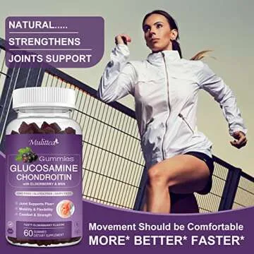 Mulittea Glucosamine Chondroitin Gummies - Joint Support