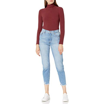 Stylish Oversized Fitted Turtleneck Sweater