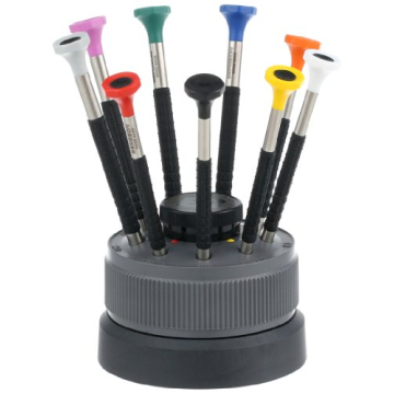 Bergeon Watch Repair Kit with Ergonomic Screwdrivers and Blades